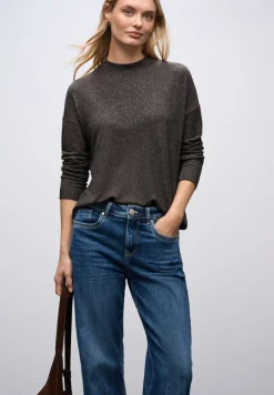 Street One Shirts*Softes Turtleneck Shirt rustic brown mel.