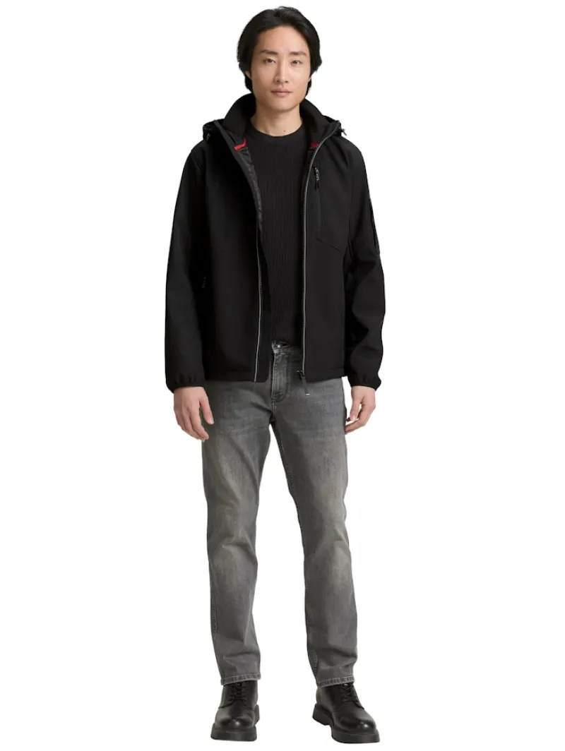 Tom Tailor Jacken|Big Boys*Softshell Jacke mit Kapuze Black