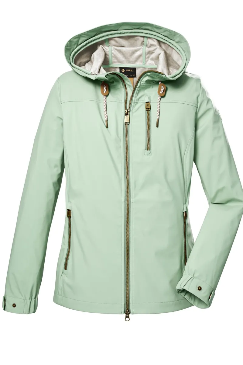 Giga.DX Jacken*Softshelljacke mit Kapuze 00785- hellmint