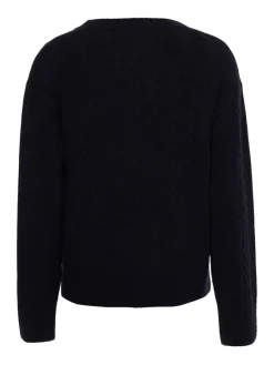 Tommy Hilfiger Pullover & Sweatshirts*SOFTWOOL CABLE C-NK SWEATER desert sky