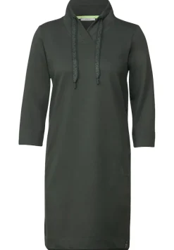 Cecil Kleider*Solides Sweat Kleid easy khaki