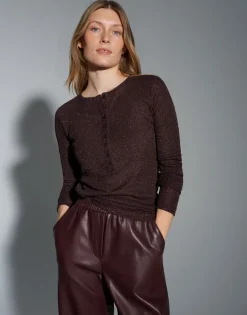 Opus Shirts*Sosmica dark grape