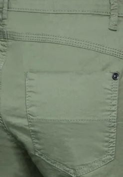 Street One Shorts*Sportive 3/4 Cargohose dry salvia green