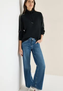 Cecil Pullover & Sweatshirts*Sportives Sweatshirt Black