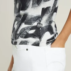 G-star Raw Shirts*Sprayed letters r t wmn lt chalk sprayed letters