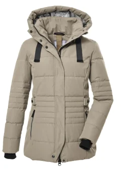 Giga.DX Jacken*Steppjacke mit abzippbarer Kapuze 00161-hellbeige1
