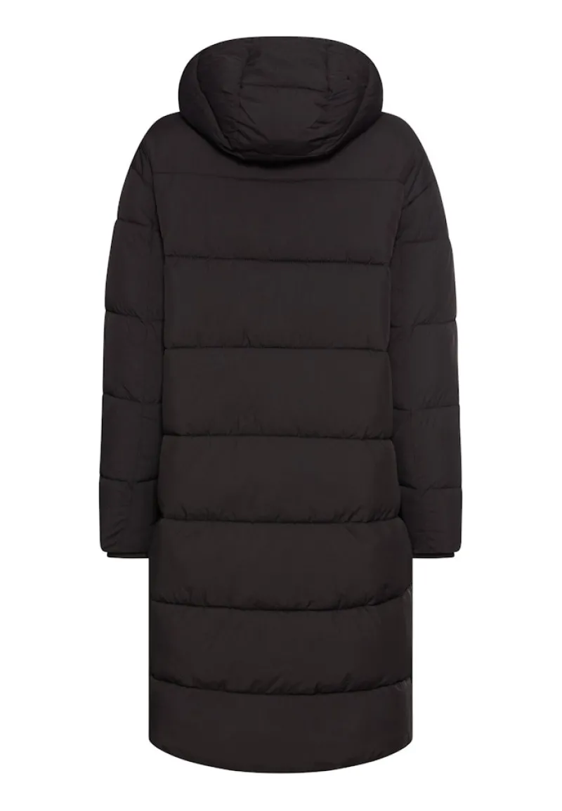 Camel Active Jacken*Steppmantel mit Kapuze Black