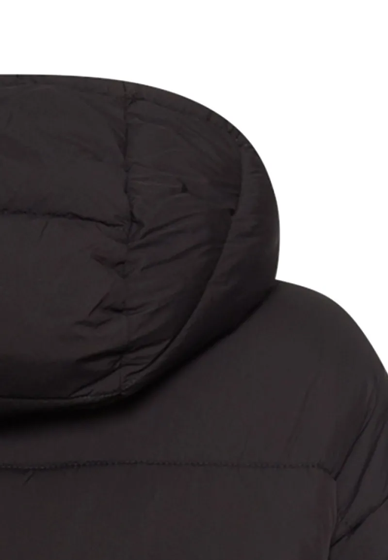 Camel Active Jacken*Steppmantel mit Kapuze Black