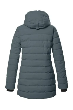 Giga.DX Jacken*Steppparka mit Kapuze 00824 blaugrau