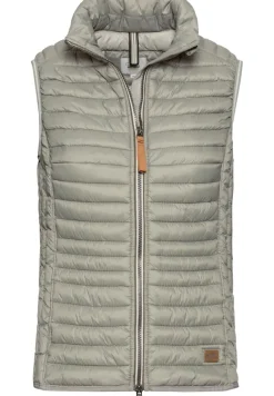Camel Active Westen*Steppweste aus recyceltem Polyamid sage