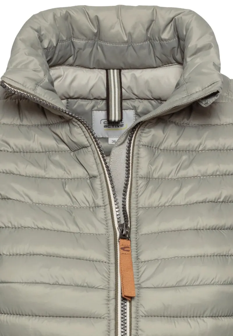 Camel Active Westen*Steppweste aus recyceltem Polyamid sage