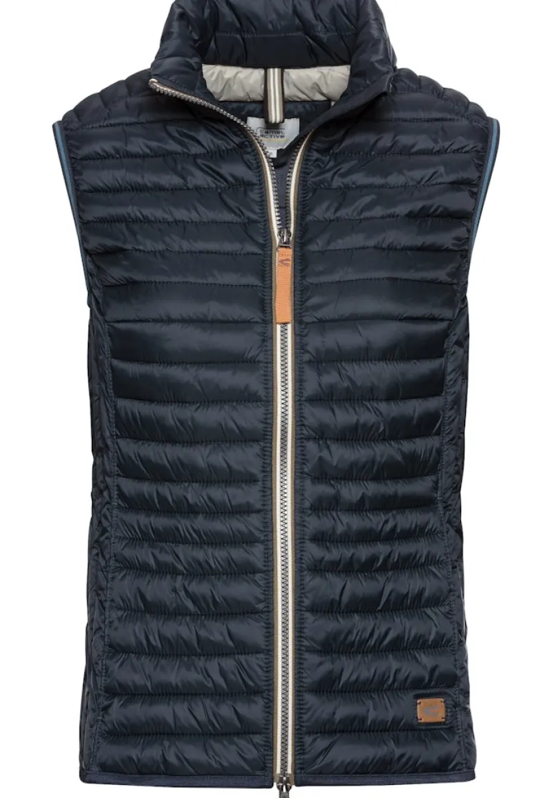 Camel Active Westen*Steppweste aus recyceltem Polyamid navy
