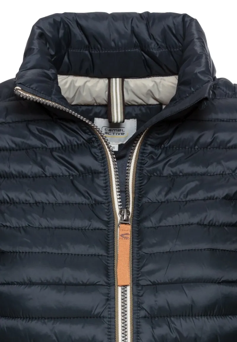 Camel Active Westen*Steppweste aus recyceltem Polyamid navy