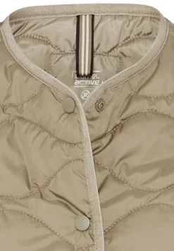 Camel Active Westen*Steppweste aus recyceltem Polyester sage