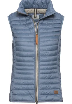 Camel Active Westen*Steppweste aus recyceltem Polyamid smoke blue