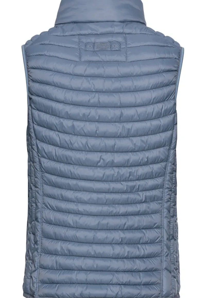 Camel Active Westen*Steppweste aus recyceltem Polyamid smoke blue