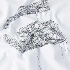 G-star Raw Shirts*Stitch burger r t white