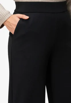 Zero Hosen*Stoffhose mit elastischem Bund 28 Inch black beauty