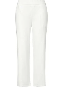 Street One Shorts*Straight Leg 7/8 Twill-Hose off white