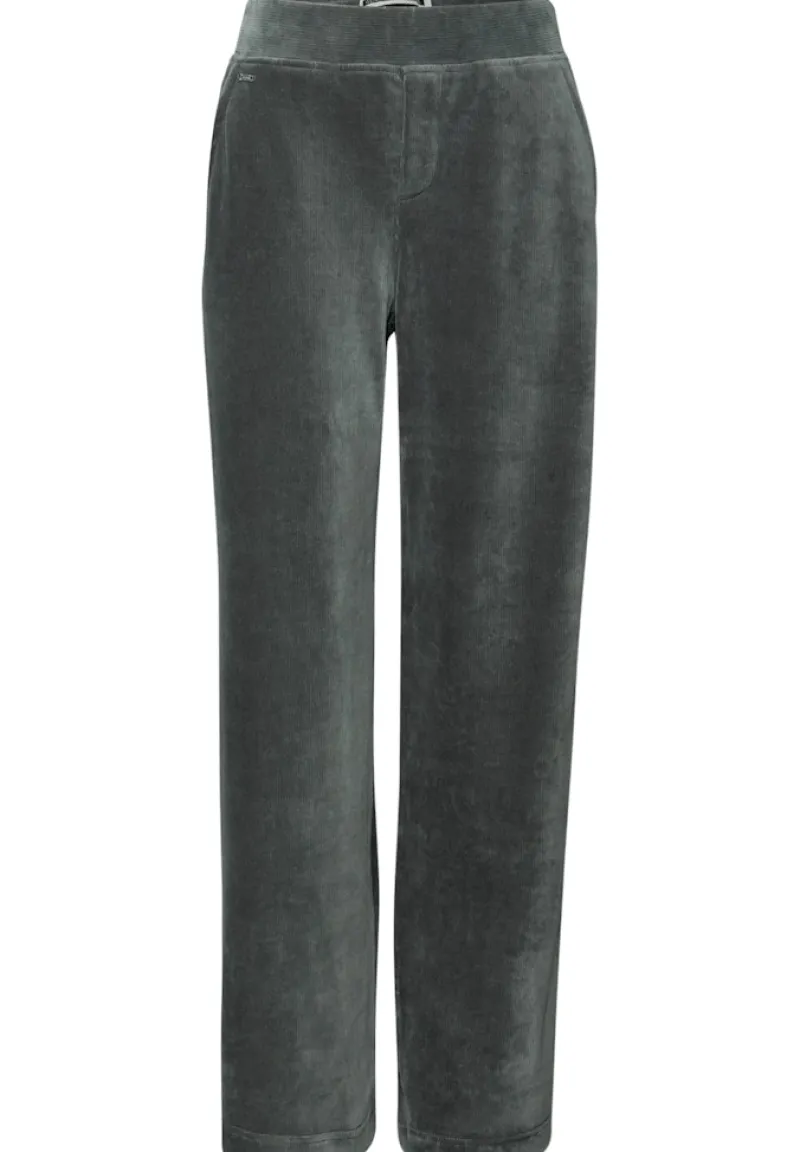 Street One Hosen*Straight Leg Cordhose Balsam Green