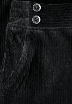 STREET ONE STUDIO Hosen*Straight Leg Cordhose Black