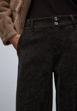 Street One Hosen*Straight Leg Cordhose darkest brown