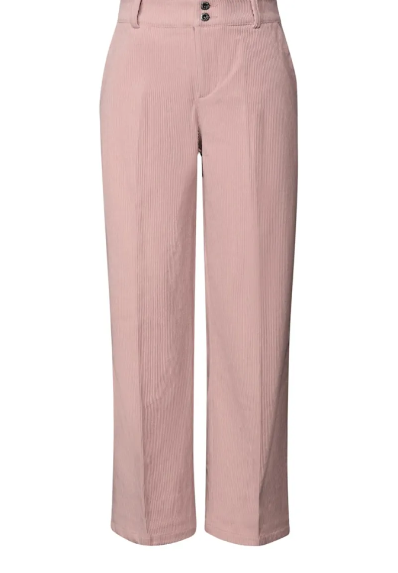 STREET ONE STUDIO Hosen*Straight Leg Cordhose Sepia Rose