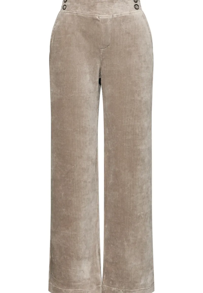 STREET ONE STUDIO Hosen*Straight Leg Cordhose tan brown