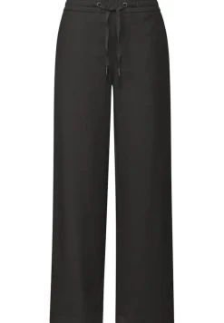 STREET ONE STUDIO Jeans*Straight Leg Hose Black