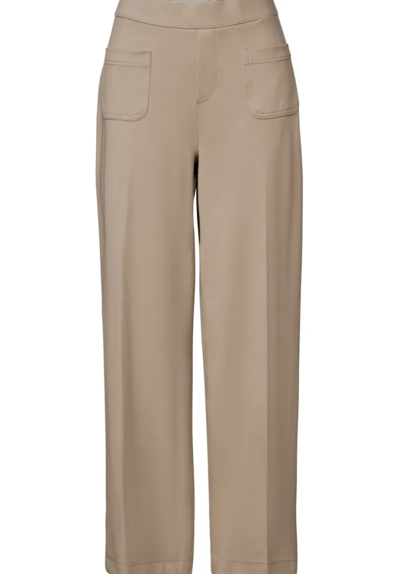 Street One Hosen*Straight Leg Hose safari beige