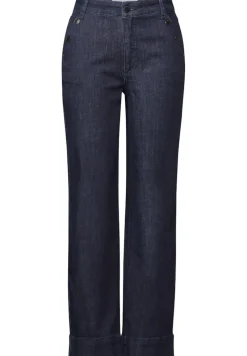 Street One Jeans*Straight Leg Jeans dark indigo rinsed