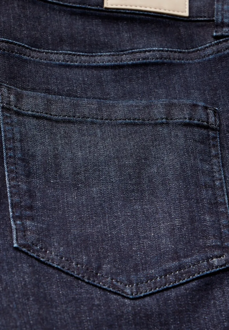 Street One Jeans*Straight Leg Jeans dark indigo rinsed