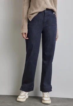 Street One Jeans*Straight Leg Jeans dark indigo rinsed