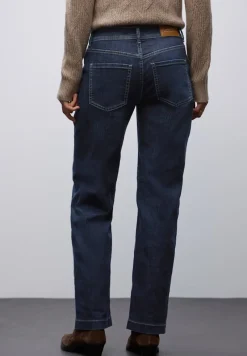 Street One Jeans*Straight Leg Jeans deep indigo washed