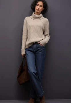 Street One Jeans*Straight Leg Jeans deep indigo washed