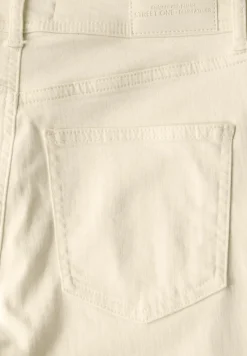 Street One Shorts*Straight Leg Jeans ecru washed