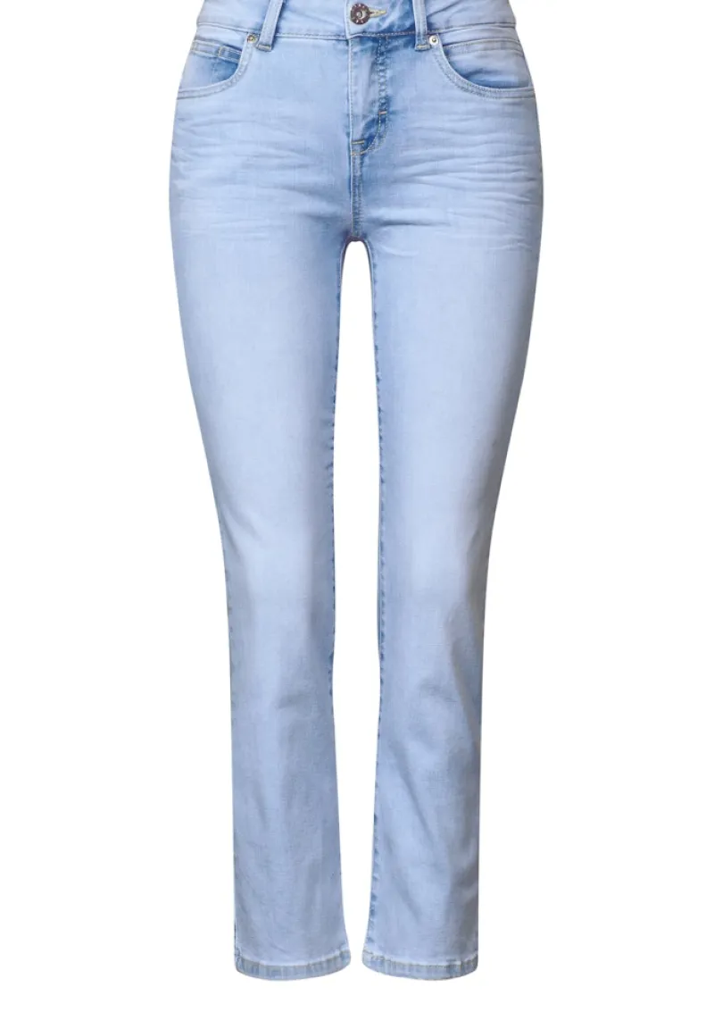 Street One Jeans*Straight Leg Jeans ultra bleach wash