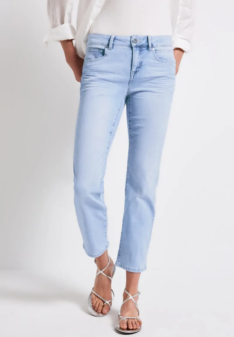 Street One Jeans*Straight Leg Jeans ultra bleach wash