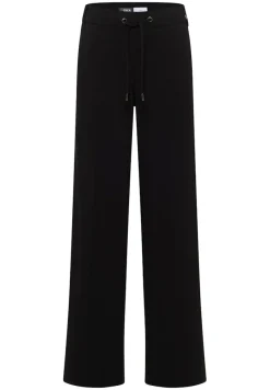 Cecil Hosen*Straight Leg Jersey-Hose Black