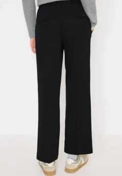 Cecil Hosen*Straight Leg Jersey-Hose Black