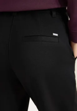 Cecil Hosen*Straight Leg Jersey-Hose Black