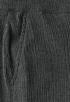 STREET ONE STUDIO Hosen*Straight Leg Strukturhose desert pine green