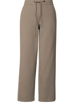 Street One Hosen*Straight Leg Strukturhose bark brown