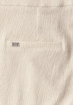 STREET ONE STUDIO Hosen*Straight Leg Strukturhose moonstone sand