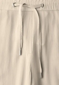 Cecil Hosen*Straight Leg Strukturhose boulder beige
