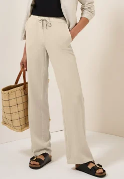 Cecil Hosen*Straight Leg Strukturhose boulder beige