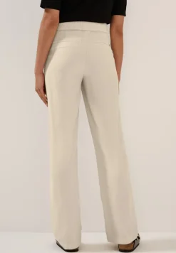 Cecil Hosen*Straight Leg Strukturhose boulder beige