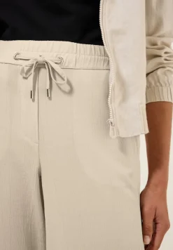 Cecil Hosen*Straight Leg Strukturhose boulder beige