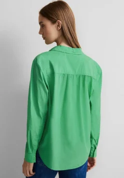Street One Blusen*Streifen Hemdbluse fresh spring green