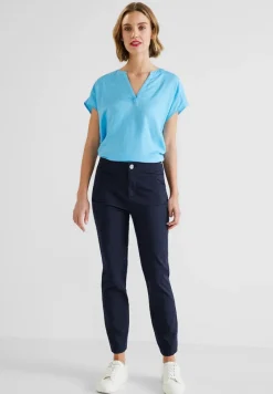 Street One Hosen*Stretch Skinny Fit Hose deep blue